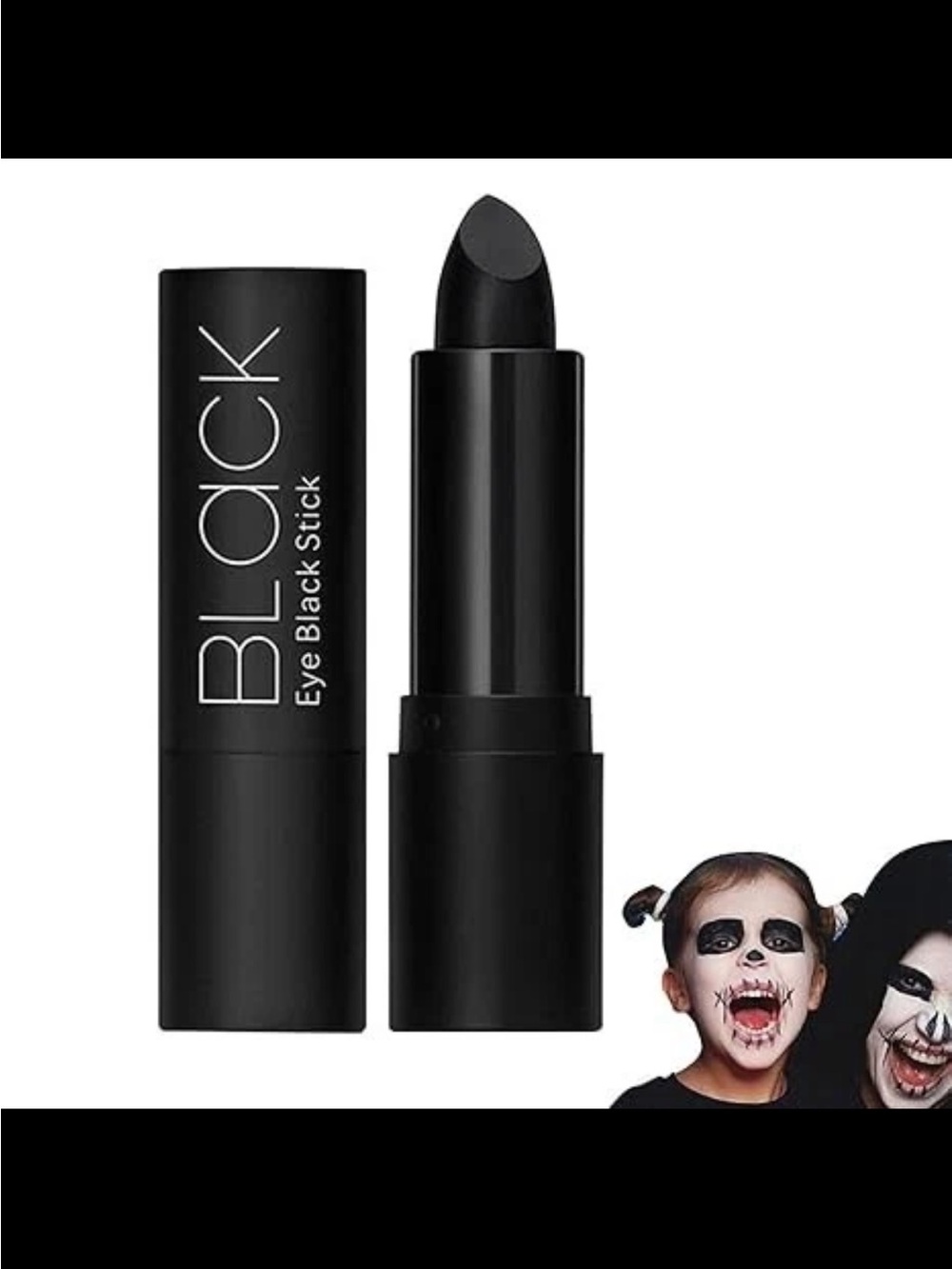 BLACK Eye Black Stick - Deep Black Eyeliner & Face Paint